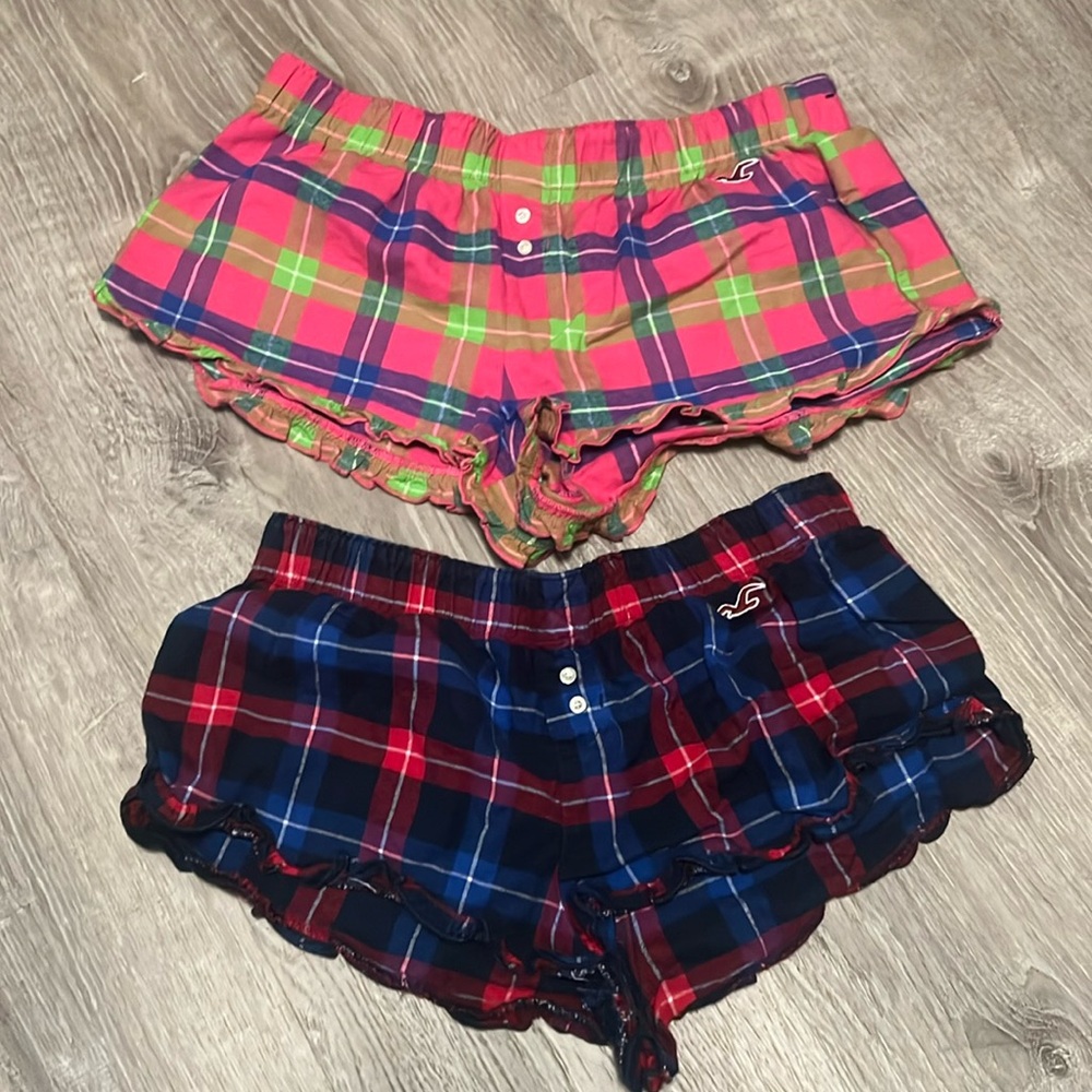 Hollister Flannel Pajamas Shorts